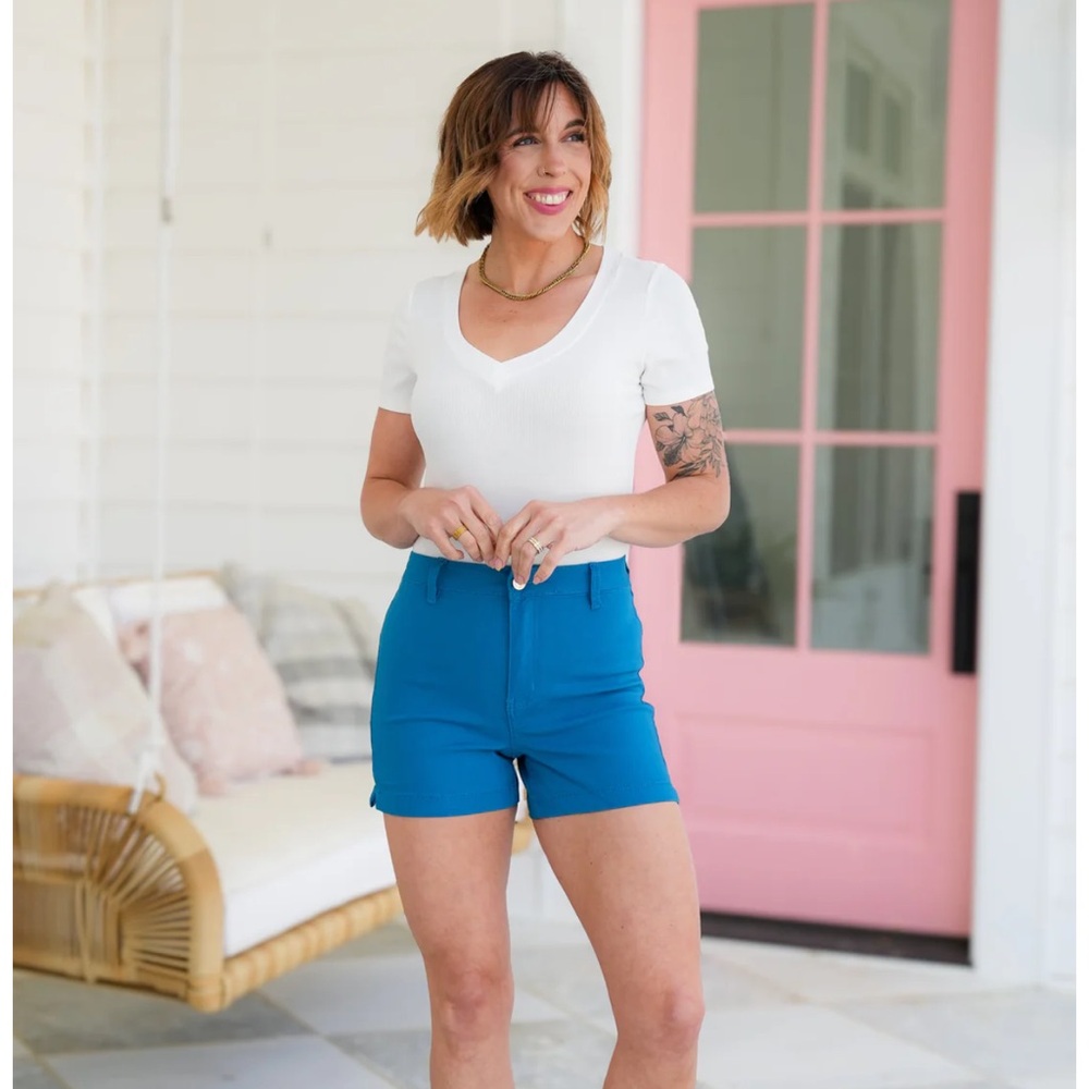 NWT YMI Hyper Stretch Shorts Green Size Large